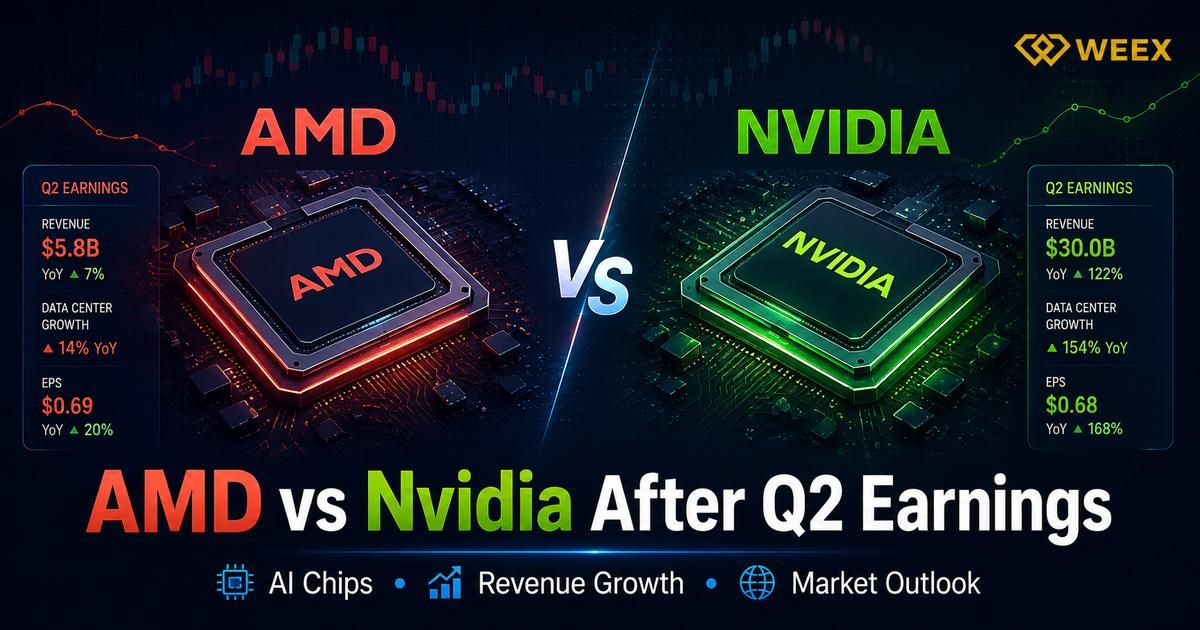 AMD در برابر Nvidia پس از درآمدهای سه ماهه دوم: کدام سهام خرید بهتری است؟