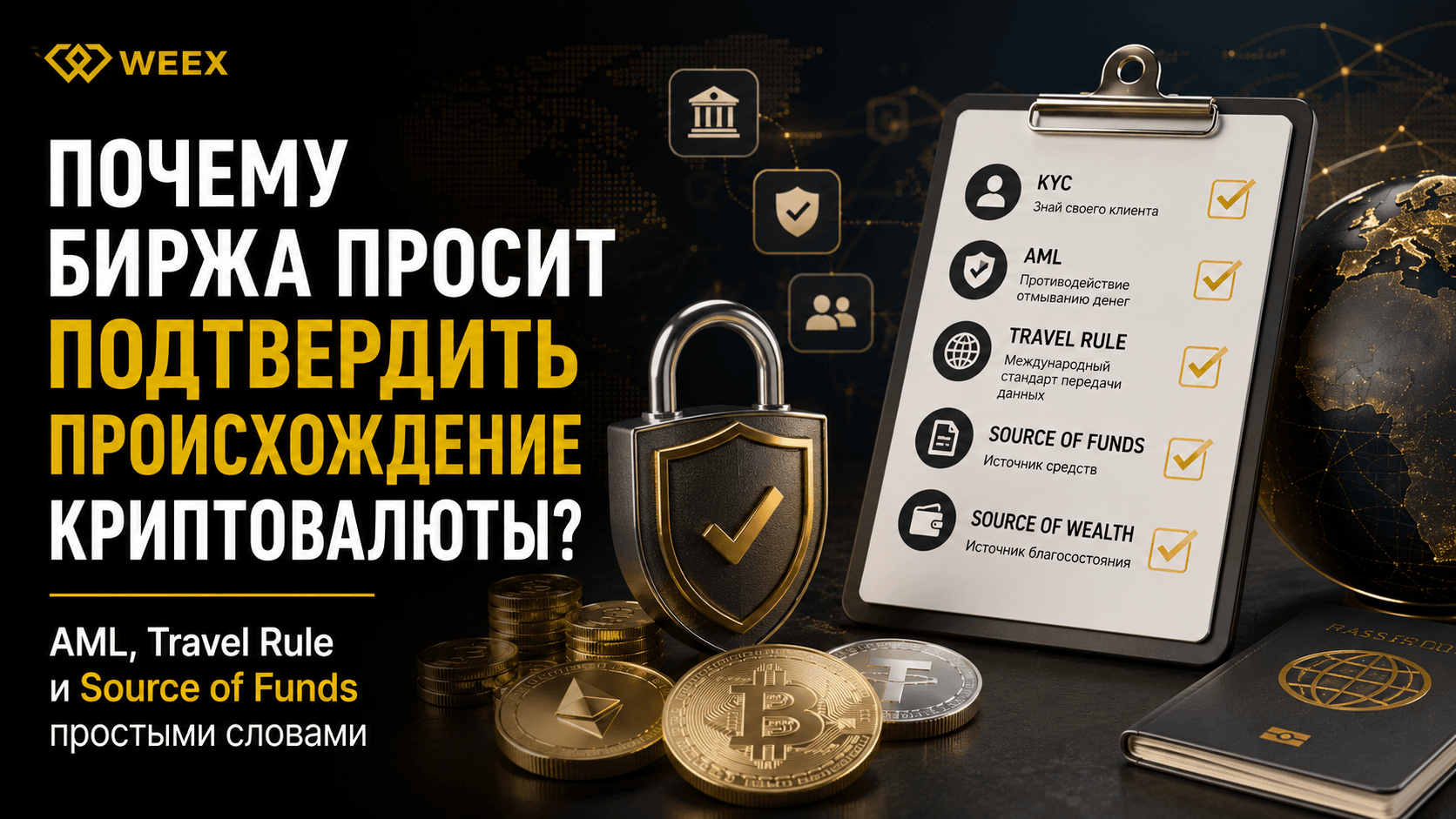 AML, Travel Rule и Source of Funds простыми словами