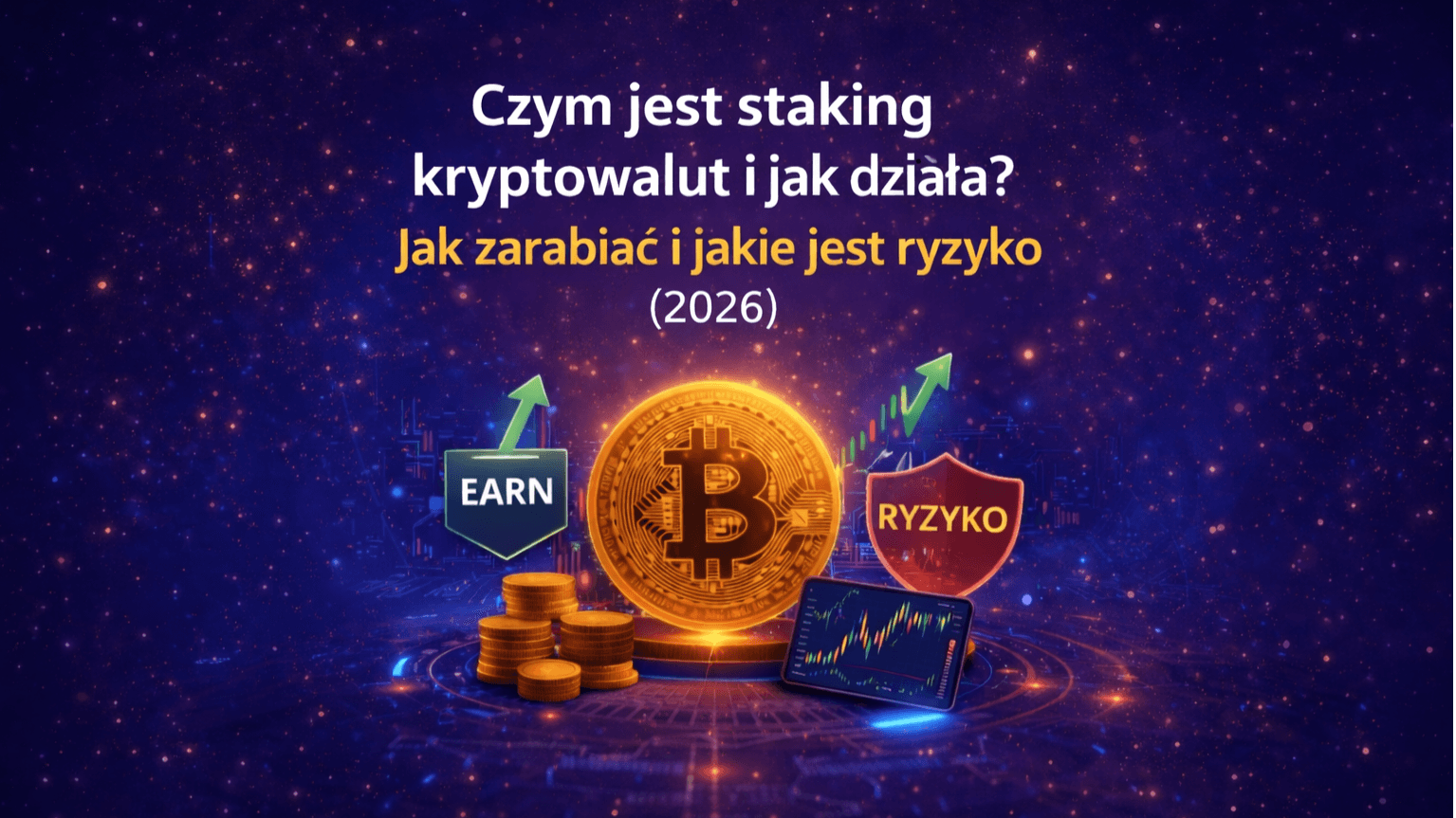 Что такое стейкинг криптовалют и как он работает? Как заработать и каковы риски (2026)