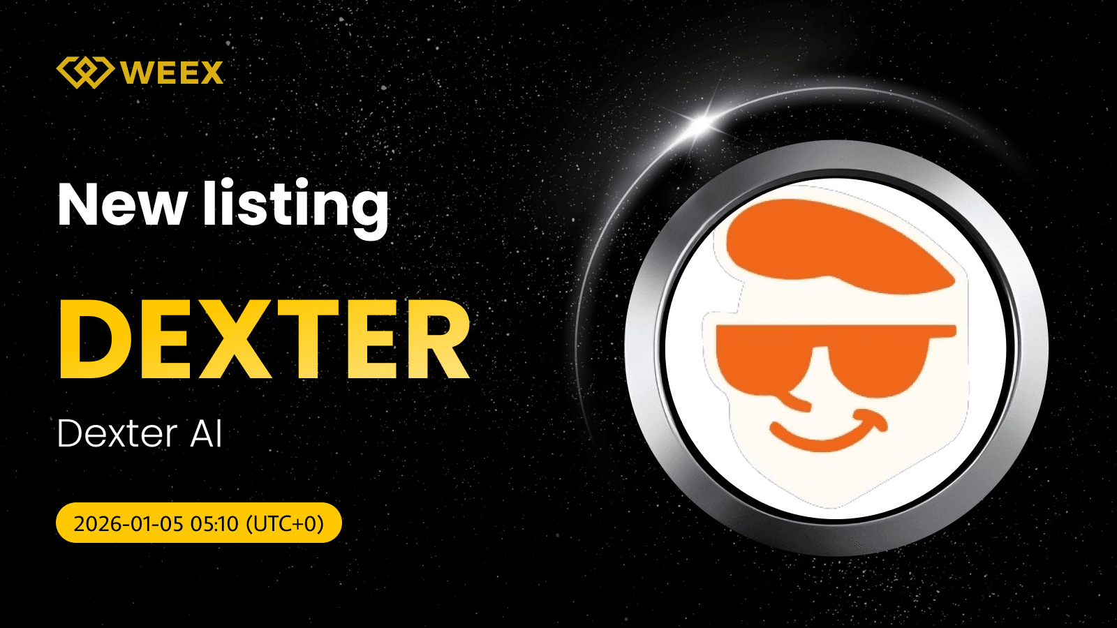 Торговля DEXTER USDT на WEEX: листинг Dexter AI