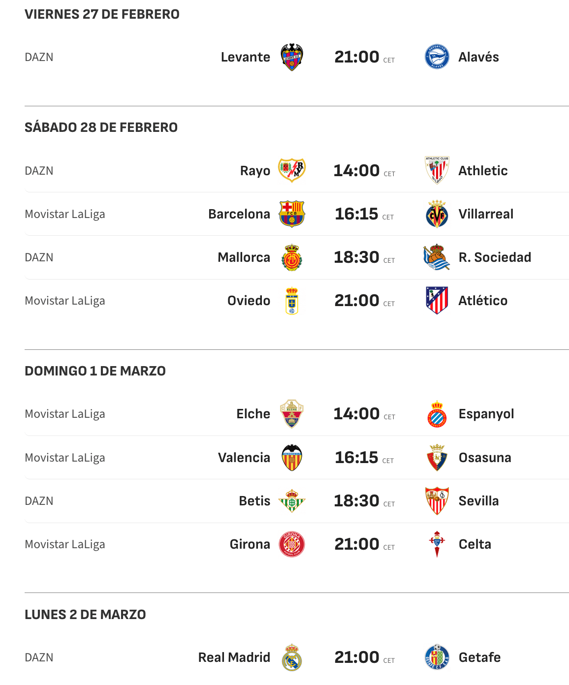 LALIGA + WEEX: Uma nova semana para ganhar