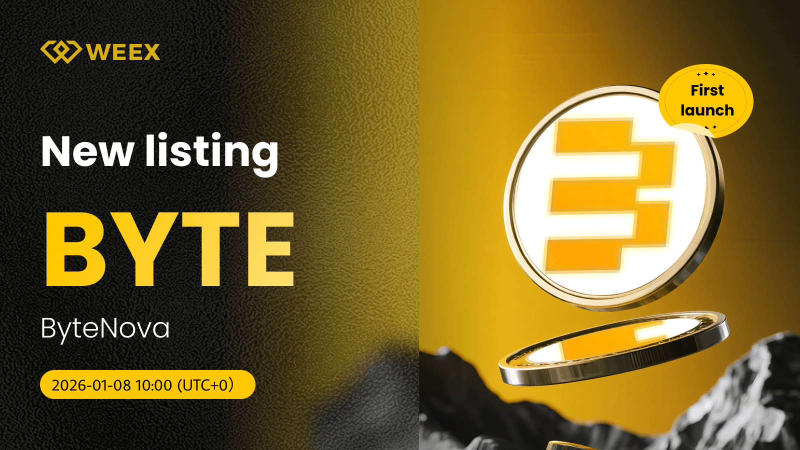 交易 BYTE 與 USDT:ByteNova (BYTE) 代幣已在 WEEX 上幣