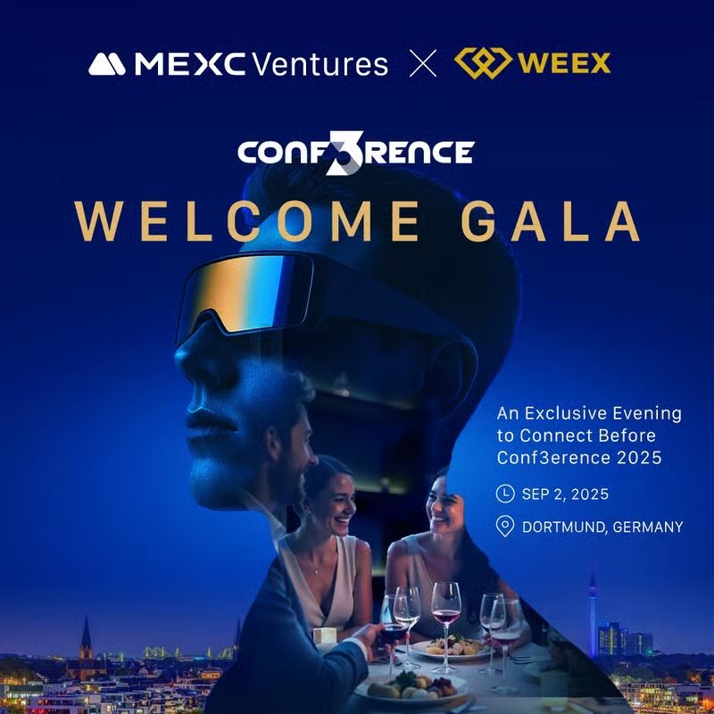 WEEX на CONF3RENCE Dortmund 2025 Приветственный гала-вечер