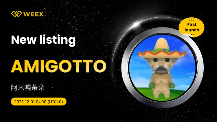AMIGOTTO USDT Spot Trading Pair Now Listing on WEEX Exchange