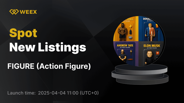 Action Figure (FIGURE) присоединяется к спот-трейдингу WEEX с парой FIGURE USDT в режиме реального времени
