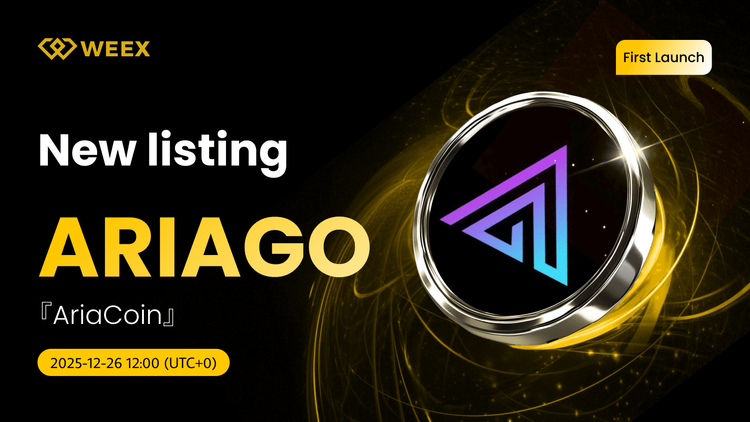 Trade ARIAGO USDT: AriaCoin (ARIAGO) включен в список WEEX Spot