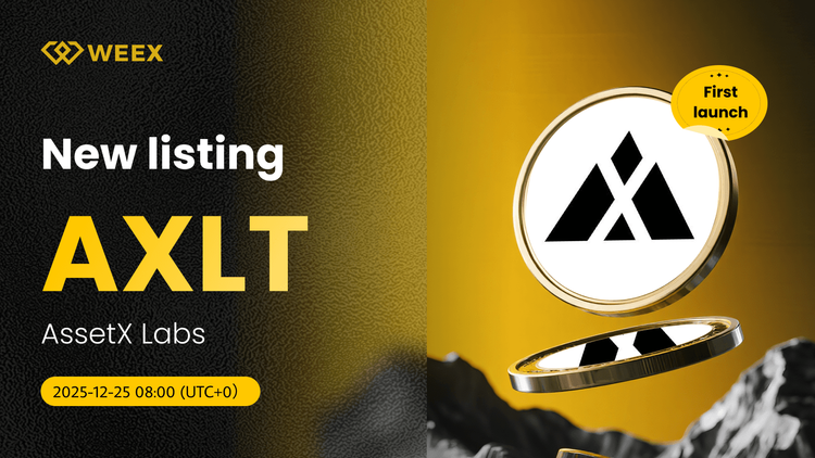 AXLT USDT добавлен на WEEX: торгуйте монетой AssetX Labs