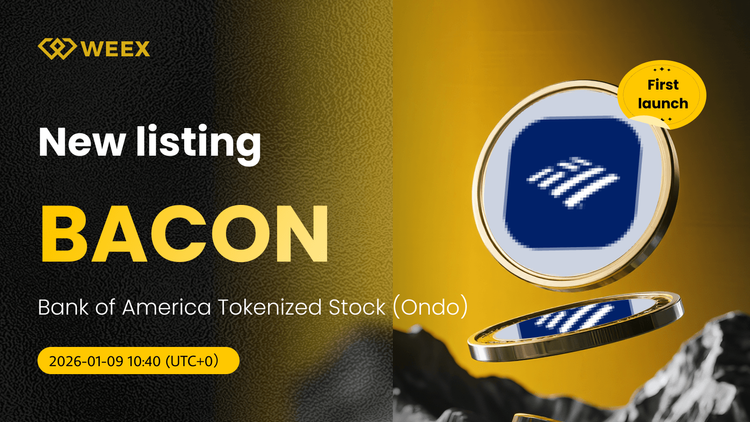 BACON USDT Live: Токенизированные акции Банка Америки на WEEX