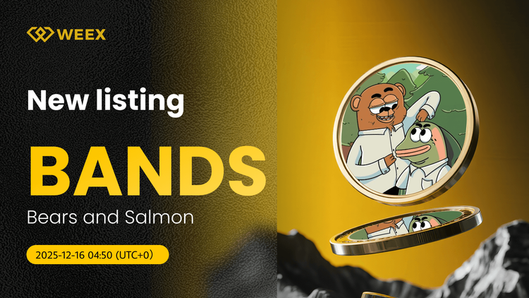 BANDS USDT в реальном времени: монета Bears and Salmon (BANDS) на WEEX