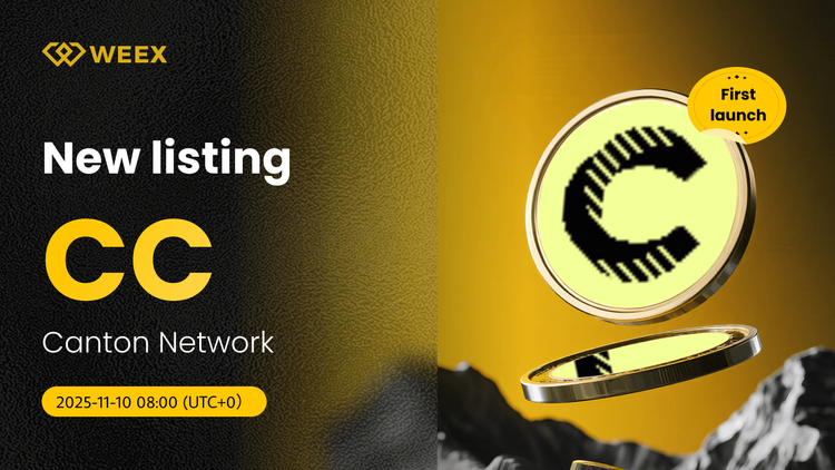 CC USDT Trading Goes Live: Сеть кантонов (СС) Монета на WEEX