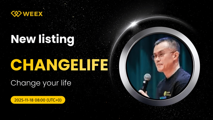 CHANGELIFE USDT Spot: Добавьте монету Change your life в списки на WEEX