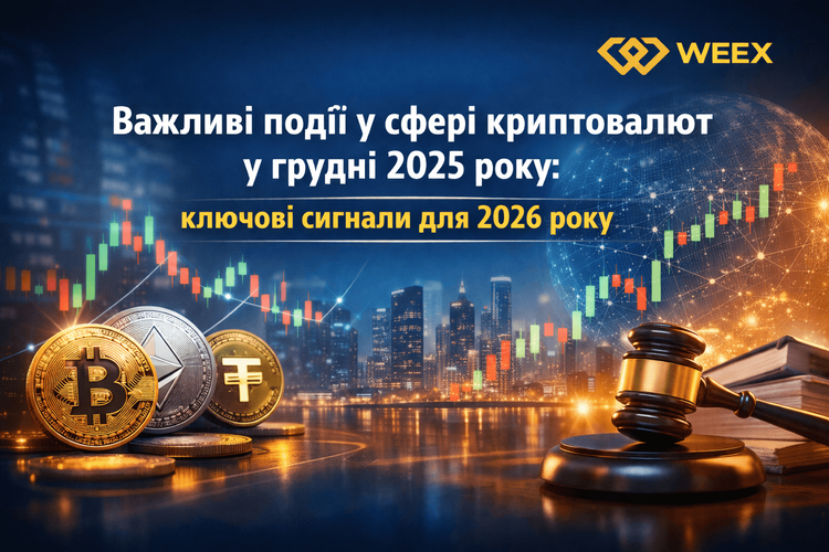 Важные события в сфере криптовалют в декабре 2025 года: ключевые сигналы на 2026 год