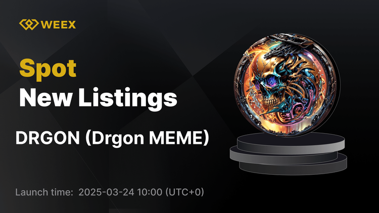 Drgon MEME (DRGON) получает листинг на WEEX - DRGON USDT Trading Now Live