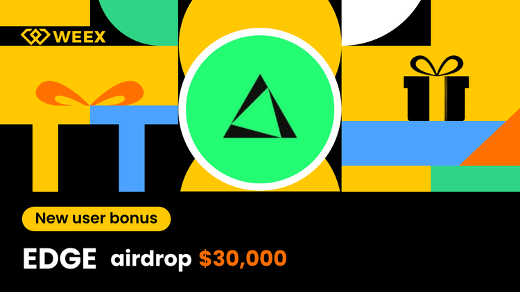 Аирдроп WEEX EDGE 2026: Поделитесь 30 000 USDT