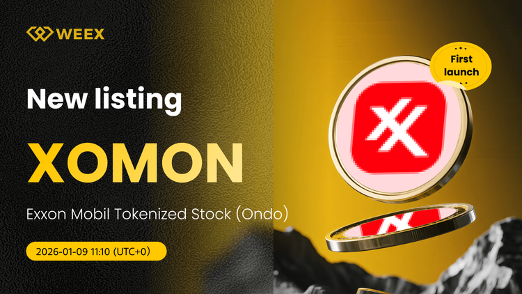 XOMON USDT Listed: Токенизированные акции торговой Exxon Mobil на WEEX Spot