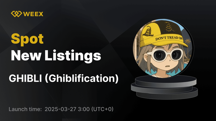 Ghiblification (GHIBLI) теперь доступна на WEEX с торговлей GHIBLI USDT