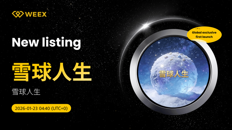 Lançamento global inédito: negocie 雪球人生 USDT na WEEX