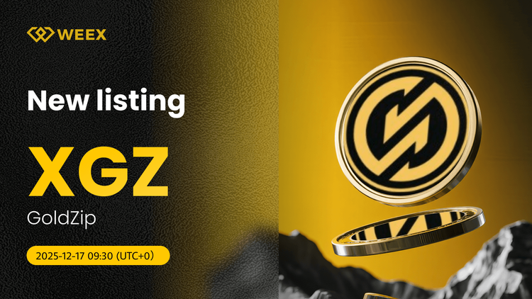 XGZ USDT Trading: GoldZip (XGZ) Листинг монет на WEEX