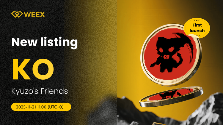 KO USDT Now Live: Монета друзей Кюдзо на WEEX Spot