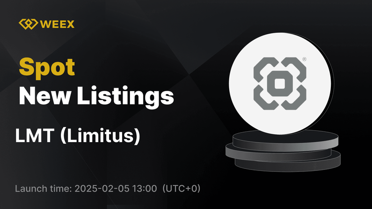 Limitus (LMT) теперь в прямом эфире на WEEX - торгуйте LMT USDT сегодня!