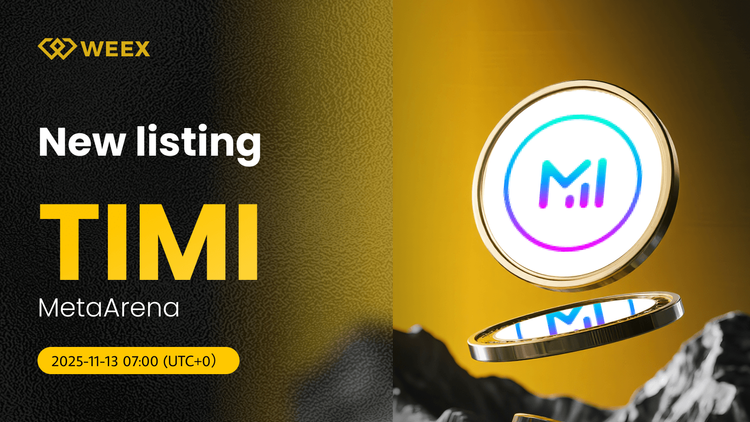Спотовая торговля TIMI USDT для монеты MetaArena (TIMI) на WEEX