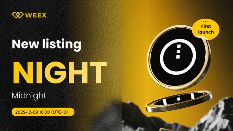 NIGHT USDT Open: Полночь (НОЧЬ) Монета указана на WEEX