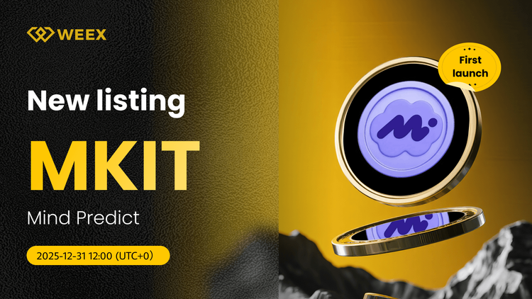 Монета прогноза разума (MKIT) котируется на WEEX с MKIT USDT спот-торговая пара