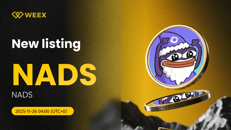 NADS USDT Pair Live: Монета NADS котируется на WEEX