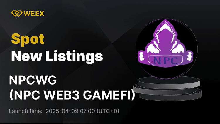 NPC WEB3 GAMEFI (NPCWG) теперь торгуется на WEEX Spot