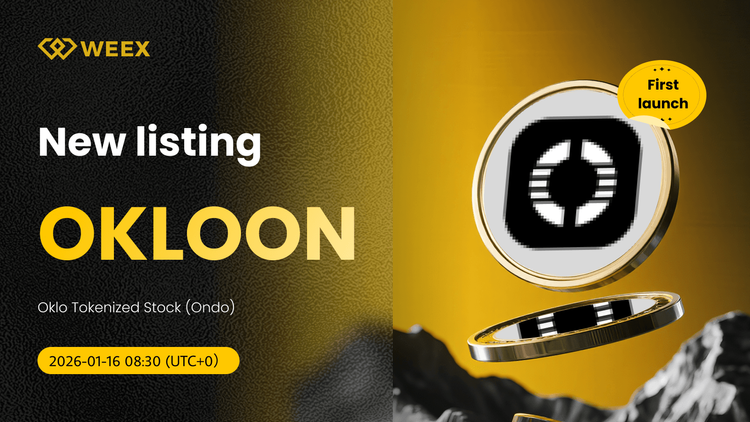 OKLOON USDT: Acciones Tokenizadas de Oklo (Ondo) listadas en WEEX Spot