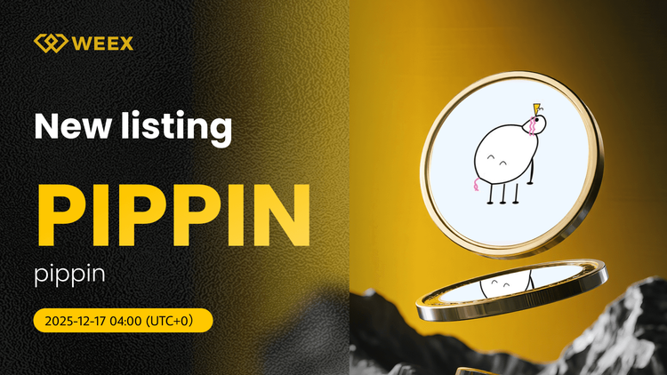 PIPPIN USDT Pair Gets Listing on WEEX Spot