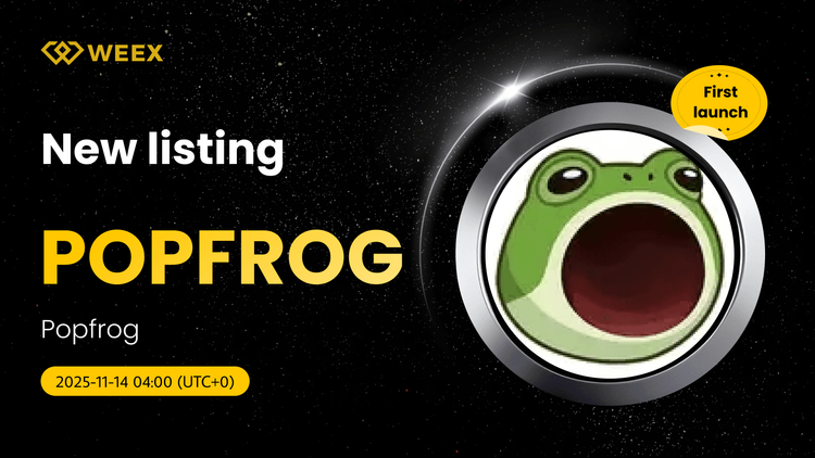 POPFROG USDT добавлен в список спотовых торгов на WEEX