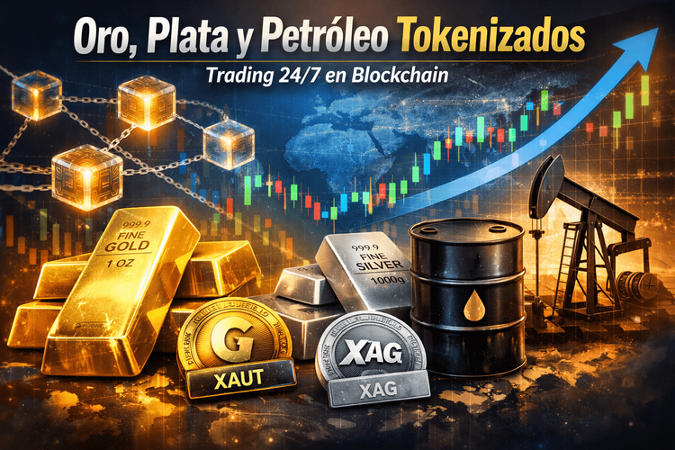 Materias primas + Cripto: Trading 24/7