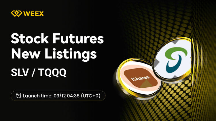 SLVUSDT e TQQQUSDT Futuros WEEX: Novos ETFs Tokenizados de Ações