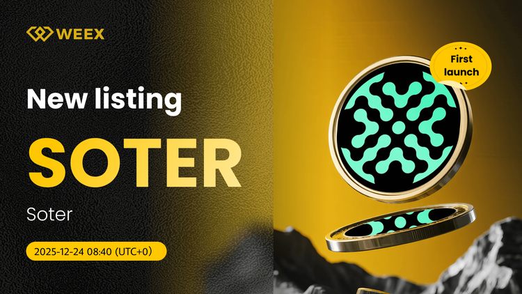 Спотовая торговля SOTER USDT теперь доступна на бирже WEEX