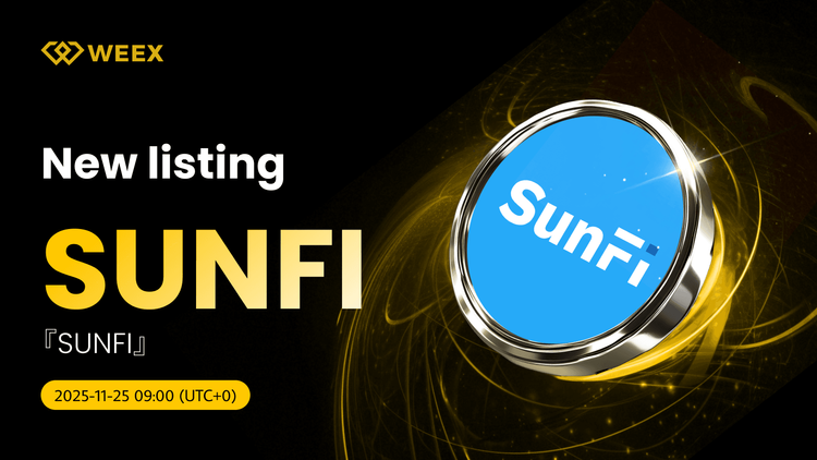 SunFi USDT Trading Pair Gets Listing on WEEX Spot