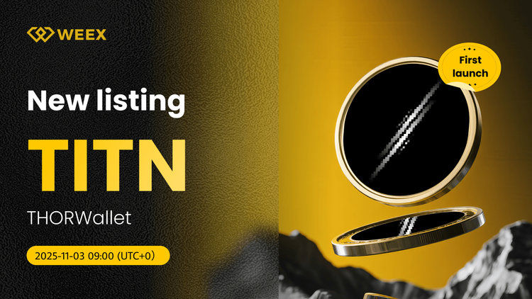 TITN USDT теперь доступен: монета THORWallet на WEEX