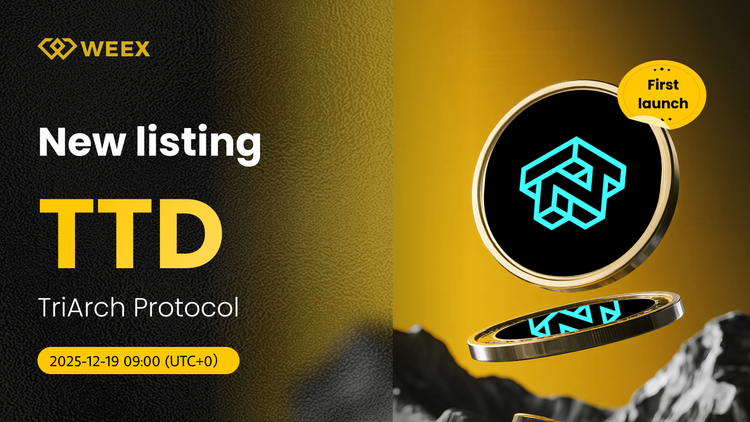 TTD USDT доступен на WEEX: добавлена монета TradeTide (TTD)