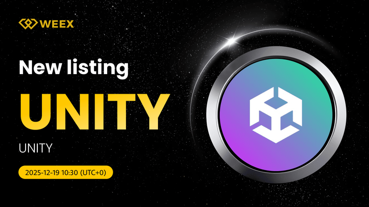 Спотовая торговля UNITY USDT теперь доступна на бирже WEEX