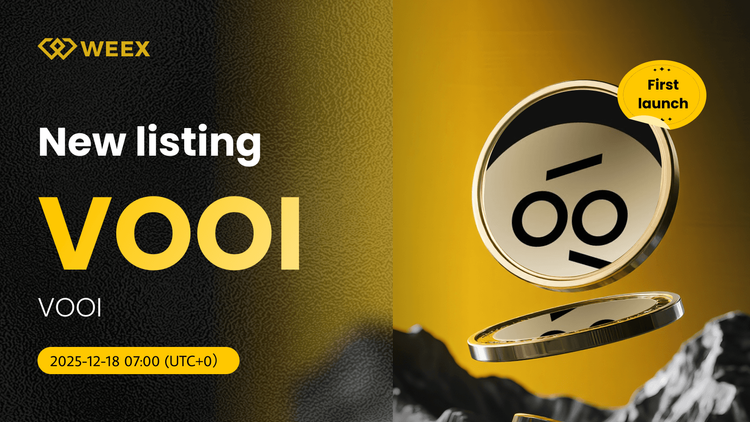 Спотовая торговля VOOI USDT открыта на бирже WEEX