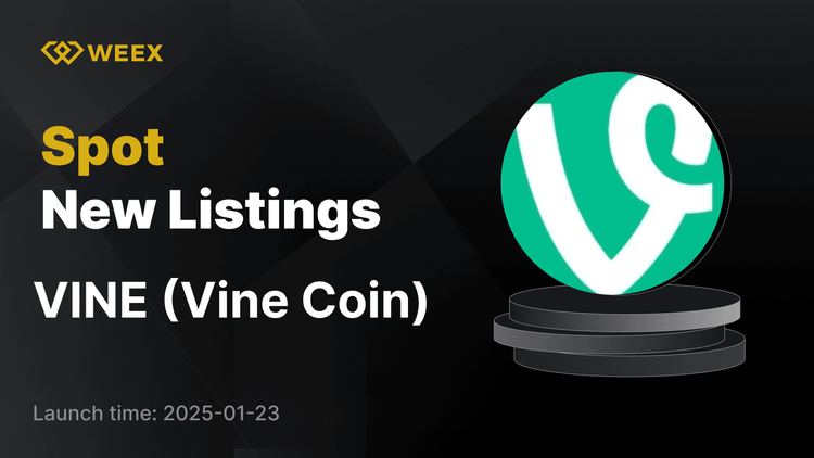 A Vine Coin (VINE) já está listada e o par VINE/USDT já está disponível para negociação na WEEX