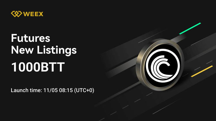 WEEX Futures добавляет бессрочный контракт 1000BTT USDT