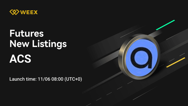 ACS USDT Perpetual Contract Startings on WEEX Futures