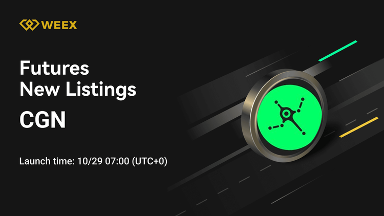 CGN USDT Perpetual Contract Startings on WEEX Futures