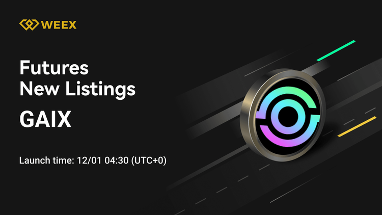 GAIX USDT Perpetual Contract Listing on WEEX Futures