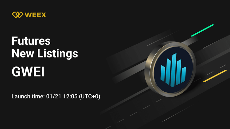 GWEI USDT 永續合約在 WEEX 期貨上線
