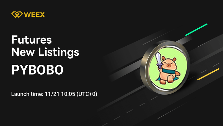 Бессрочный контракт PYBOBO USDT теперь доступен на фьючерсах WEEX