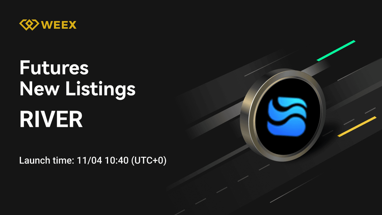 Бессрочный контракт RIVER USDT теперь доступен на фьючерсах WEEX