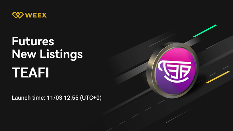 TEAFI USDT Contract: WEEX Фьючерсные котировки чайной монеты
