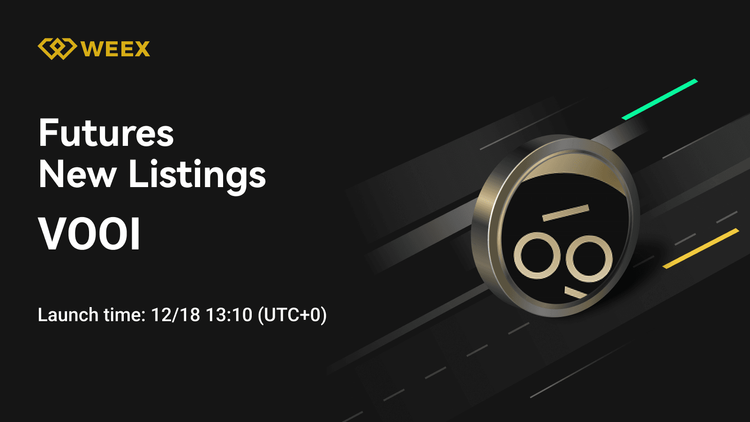 Бессрочный контракт VOOI USDT теперь доступен на фьючерсах WEEX